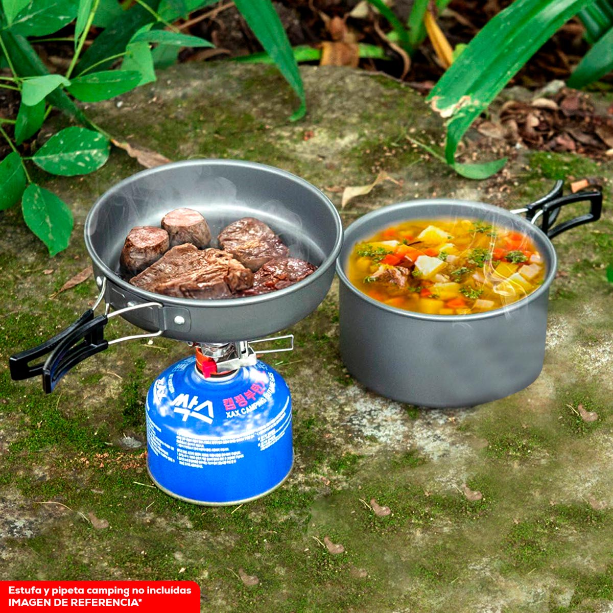 Miniatura 3 de Kit De Utensilios Cocina Camping SY-200